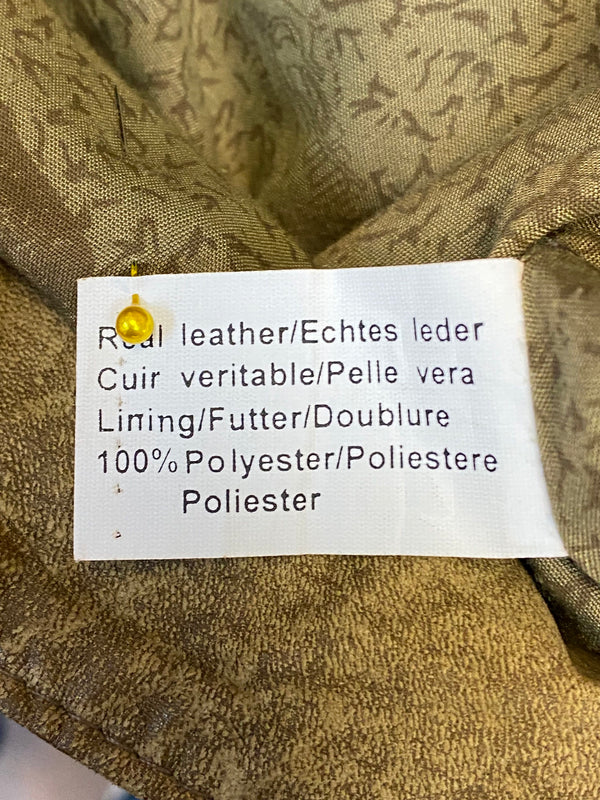 Vintage Trachten Lederweste Herren Gr. 48 Stickerei, Ansicht 5