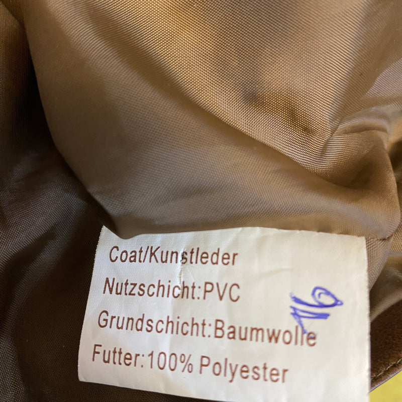 Vintage Trachtenweste Herren Gr. 48 Braun