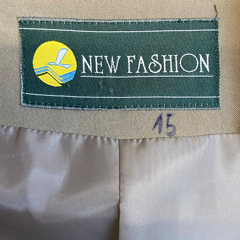 Vintage Trachtenweste Beige Gr. 50, Ansicht 4