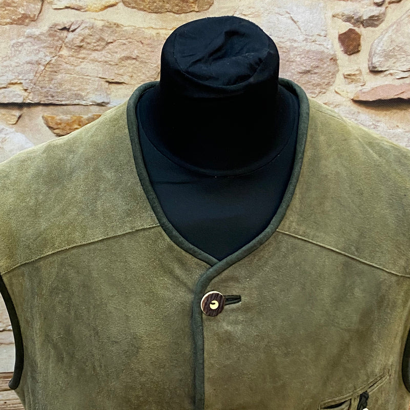Vintage Trachtenweste Grün Gr. 50 – Distler Originals (Sale), Ansicht 4