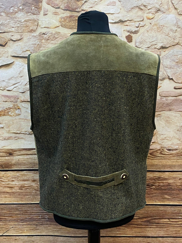 Vintage Trachtenweste Grün Gr. 50 – Distler Originals (Sale), Ansicht 3