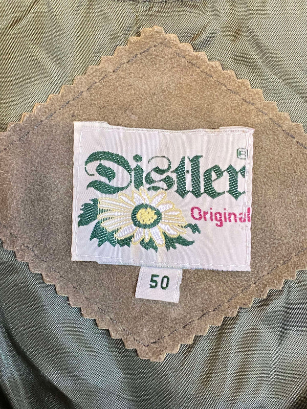 Vintage Trachtenweste Grün Gr. 50 – Distler Originals (Sale), Ansicht 5
