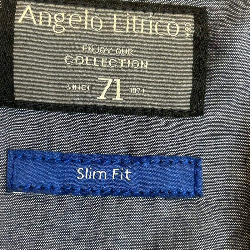 Label Slim Fit in der Vintage Herren Weste.