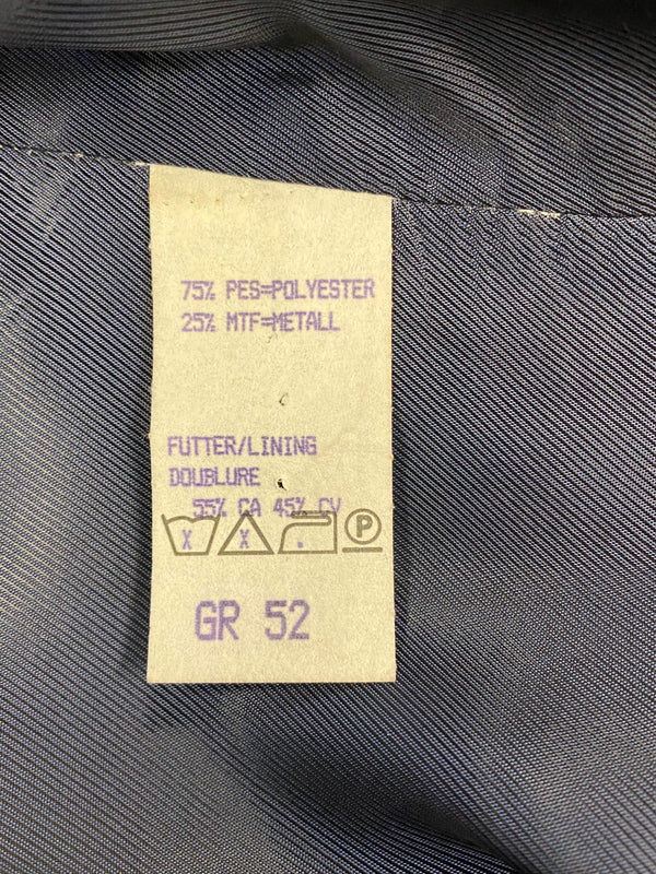 Herrenweste Größe 52 – gestreifte Anzug- und Freizeitweste in Blau