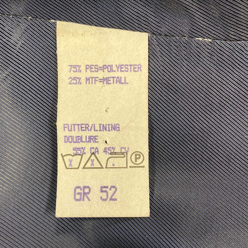 Herrenweste Größe 52 – gestreifte Anzug- und Freizeitweste in Blau