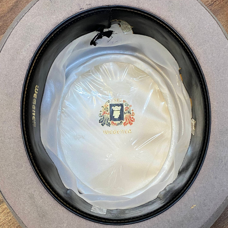 „Vintage Zylinder Hut grau von Wegener ca. Größe 60, Ansicht 4“
