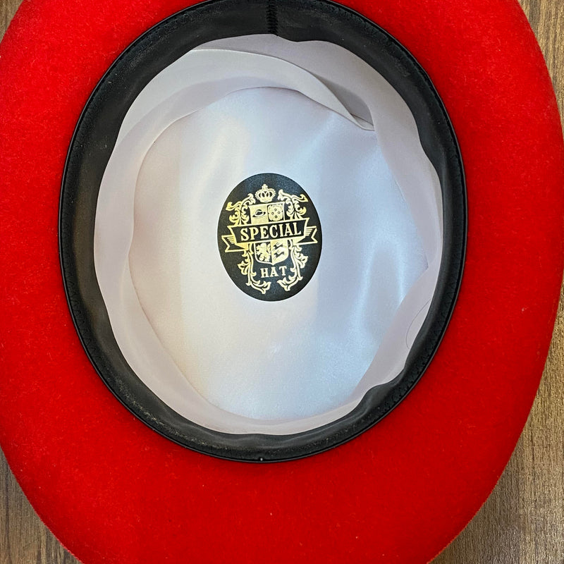 „Damen Kostümhut Zylinder rot von Special Hat“