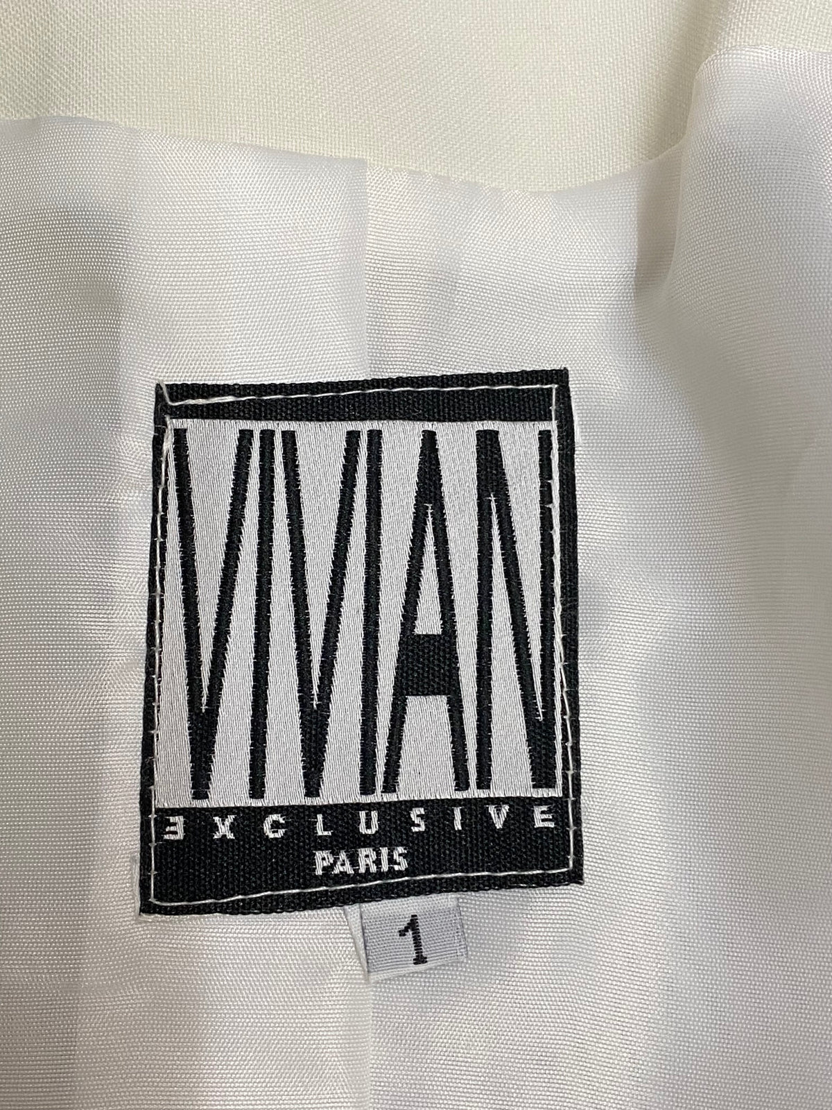 Veste vintage Vivian Exclusive Paris à pois audacieux taille 38