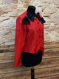 Vintage Jacke 80er Jahre Rot