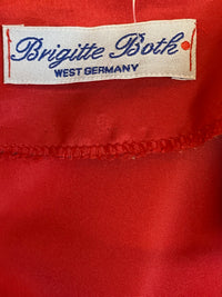 Veste vintage veste de soirée rouge des années 80 par Brigitte Büthe taille 42