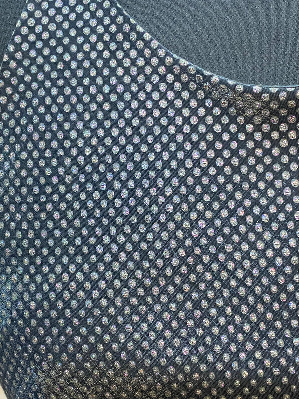 Langes Vintage Abendkleid in schwarz, Gr.40 von Yessica