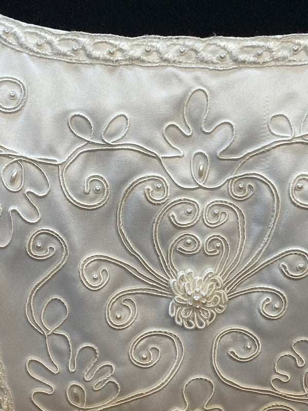 Langes Brautkleid Hochzeitskleid Gr.44 Vintage