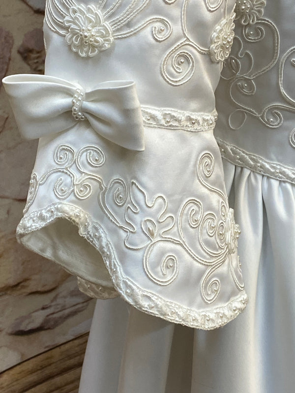 Langes Brautkleid Hochzeitskleid Gr.44 Vintage