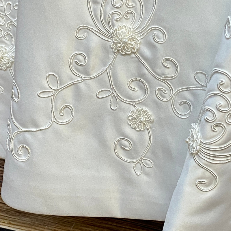 Langes Brautkleid Hochzeitskleid Gr.44 Vintage
