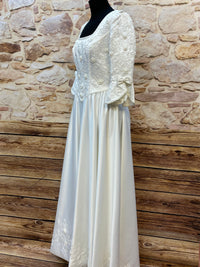 Robe de mariée longue robe de mariée taille 44 vintage 