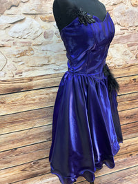 Vintage Cocktailkleid in Lila – Größe 34