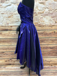 Vintage Cocktailkleid in Lila – Größe 34