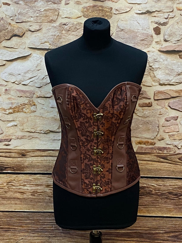 Steampunk-Korsett Größe 36