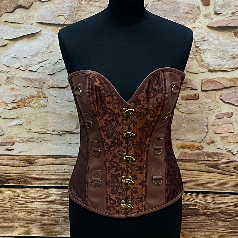 Steampunk-Korsett Größe 36