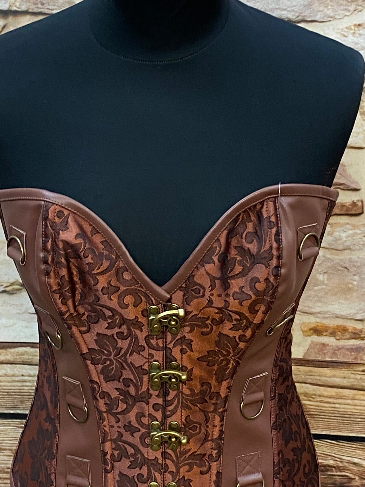 Steampunk-Korsett Größe 36