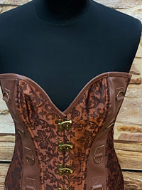 Steampunk-Korsett Größe 36