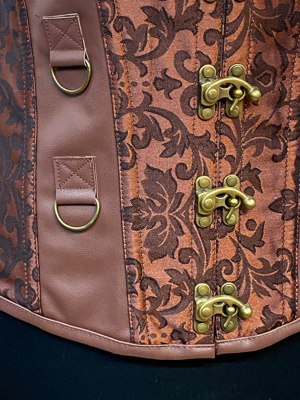 Steampunk-Korsett Größe 36