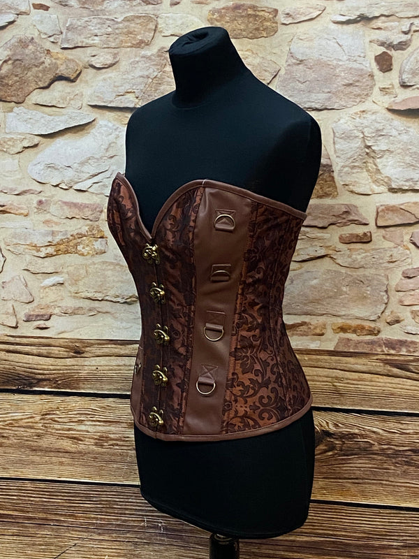 Steampunk-Korsett Größe 36