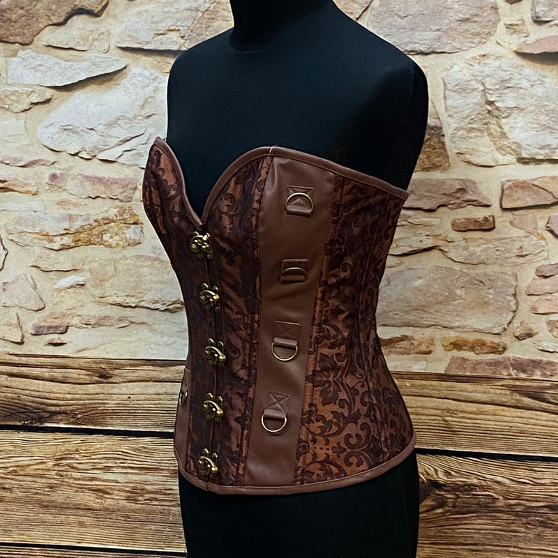 Steampunk-Korsett Größe 36