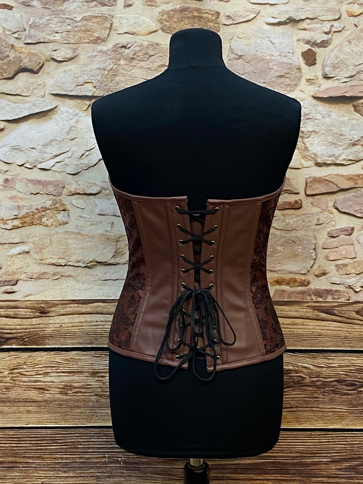 Steampunk-Korsett Größe 36