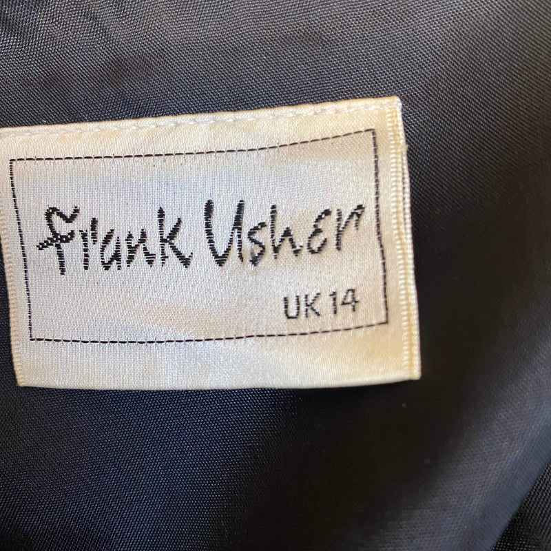 Vintage Damen Bolero schwarz mit Perlenstickerei, Ansicht 5