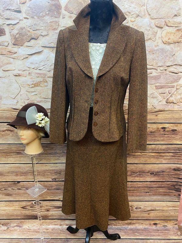 Elegantes 20er-Jahre Damen-Kostüm im Oldtimer-Look Gr.38, Ansicht 6