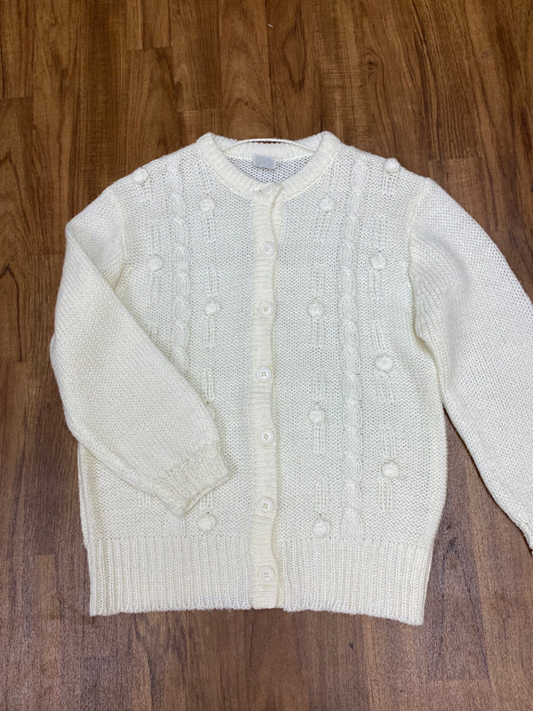 Vintage Damenstrickjacke Gr.40, creme