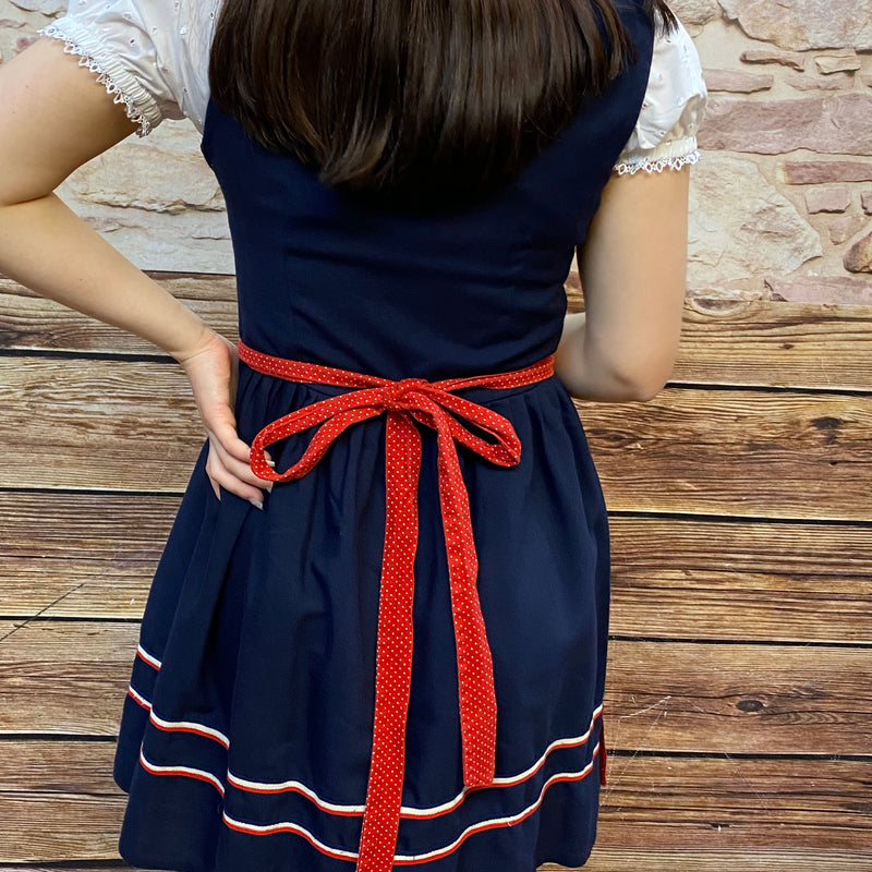 Vintage Dirndl Balkonett Dirndlkleid Gr. 34