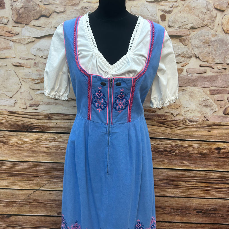 Vintage Dirndl 3-teilig | Gr. 42