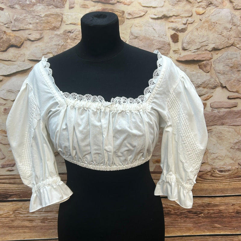 Vintage Dirndl 3-teilig | Gr. 42 – Blau & Gelb