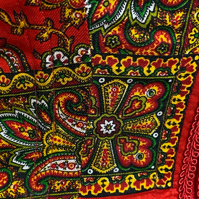 Vintage Trachtenkleid Wendelstein mit Schürze & Bluse – Größe 36 – Rot