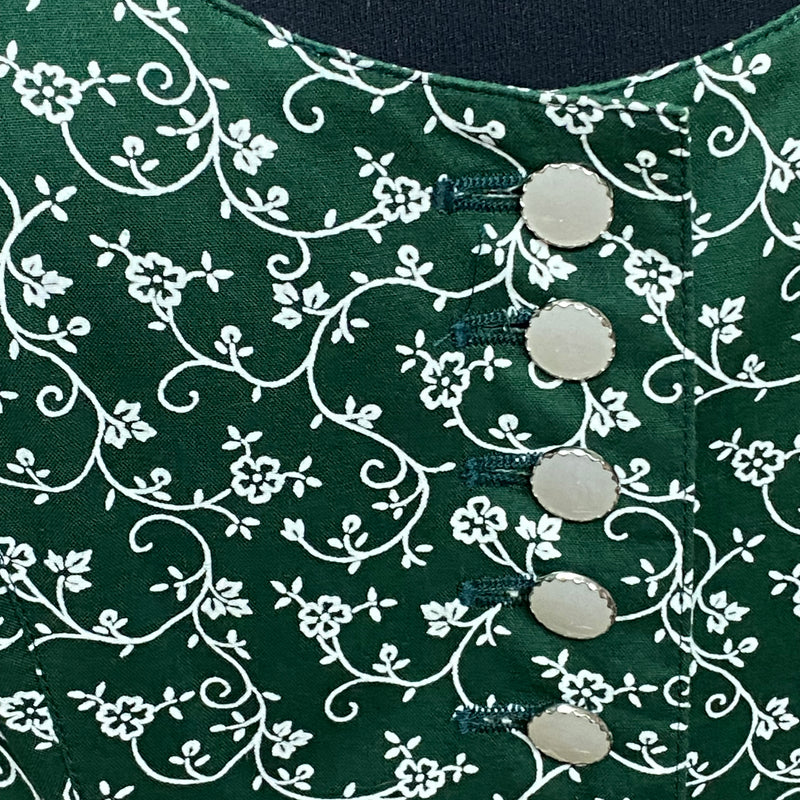 Vintage Dirndl Berwin & Wolf – Größe 42 – Dunkelgrün
