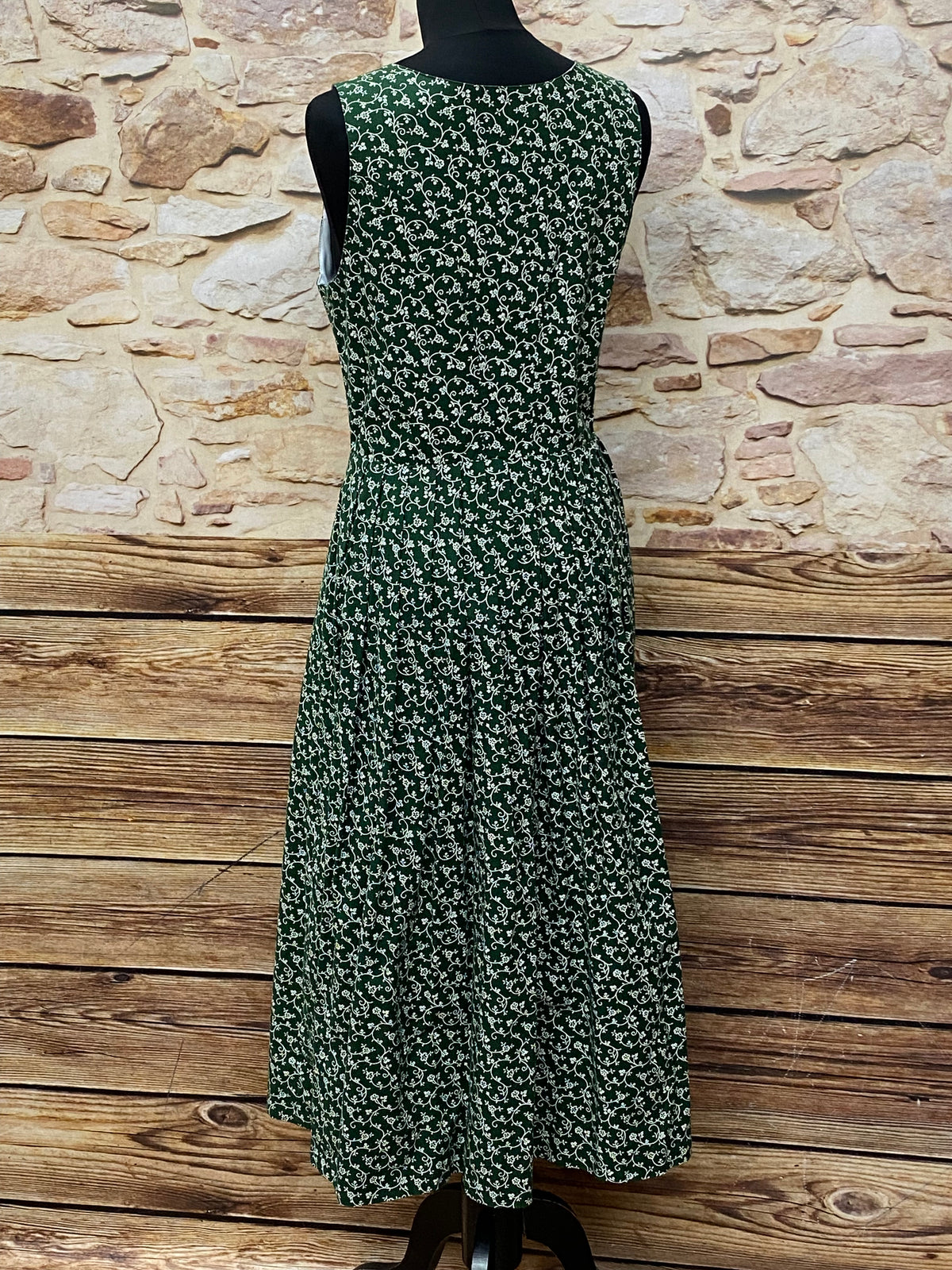 Vintage Dirndl in dunkelgrün Gr.42 von Berwin & Wolf