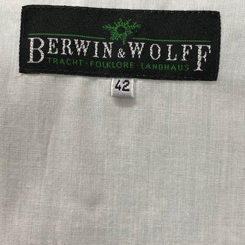 Vintage Dirndl Berwin & Wolf – Größe 42 – Dunkelgrün