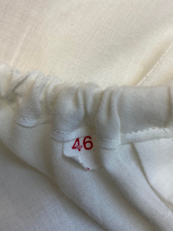 Vintage Dirndlbluse Weiß (ca. Gr. 42), 1980er/90er