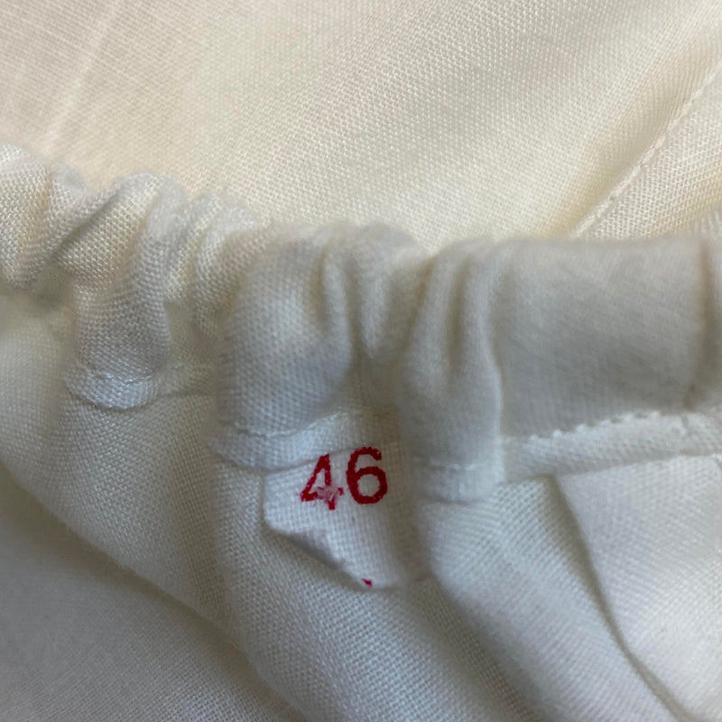 Vintage Dirndlbluse Weiß (ca. Gr. 42), 1980er/90er