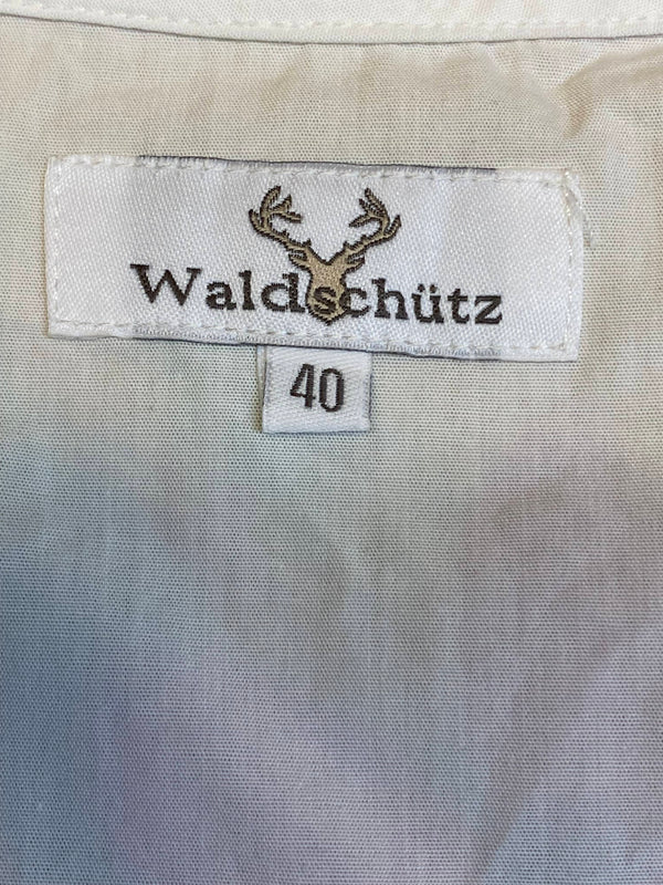 Vintage Dirndlbluse Weiß (Gr. 40), 1990er