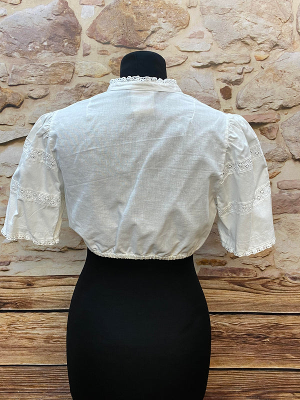 Dirndlbluse Hagro – Gr. 42 – 1980er
