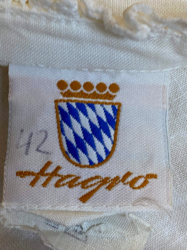 Dirndlbluse Hagro – Gr. 42 – 1980er