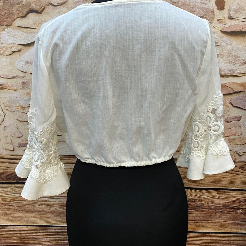 Dirndlbluse Gr. 42 – 1980er/90er