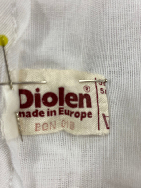 Vintage Dirndlbluse, Trachtenbluse Gr.44