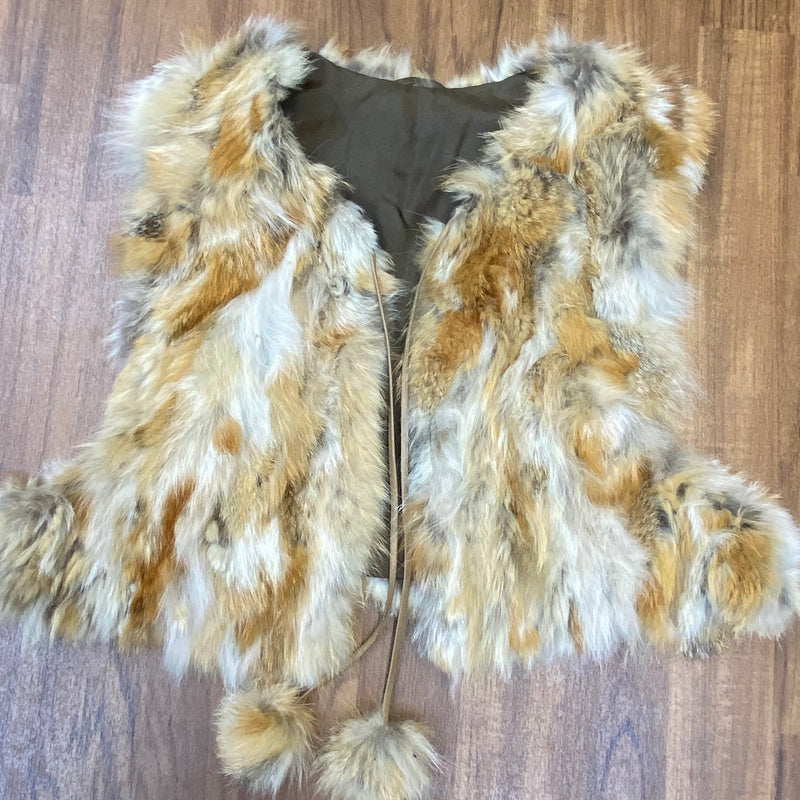 Vintage Fellweste Gr.XXL