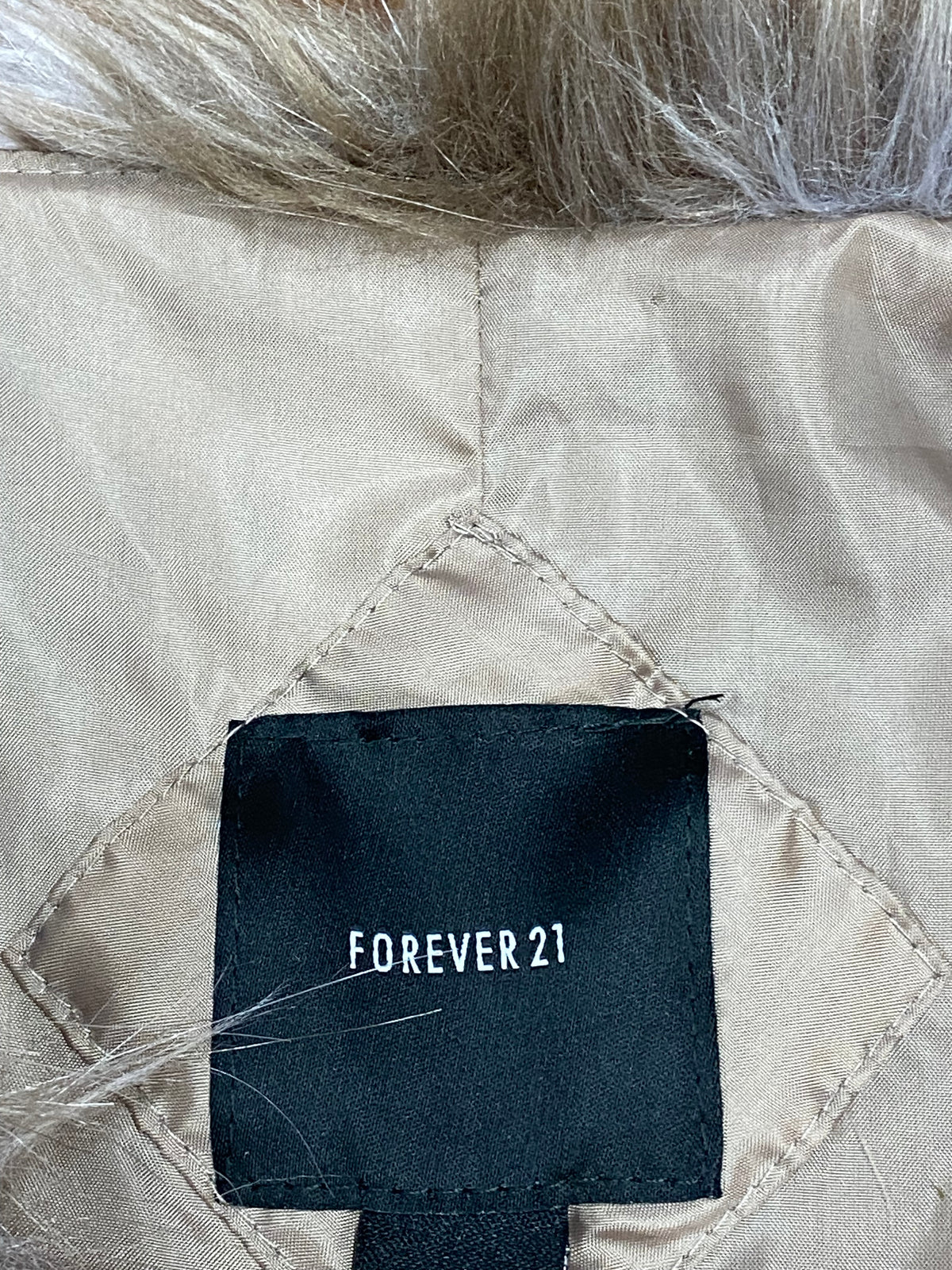 gilet de fourrure vintage gilet de style années 70 taille M
