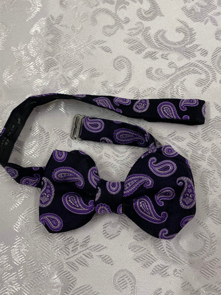 Vintage-Fliege mit Paisley-Muster