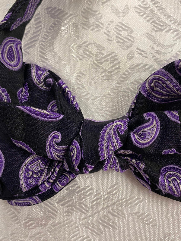 Vintage-Fliege mit Paisley-Muster
